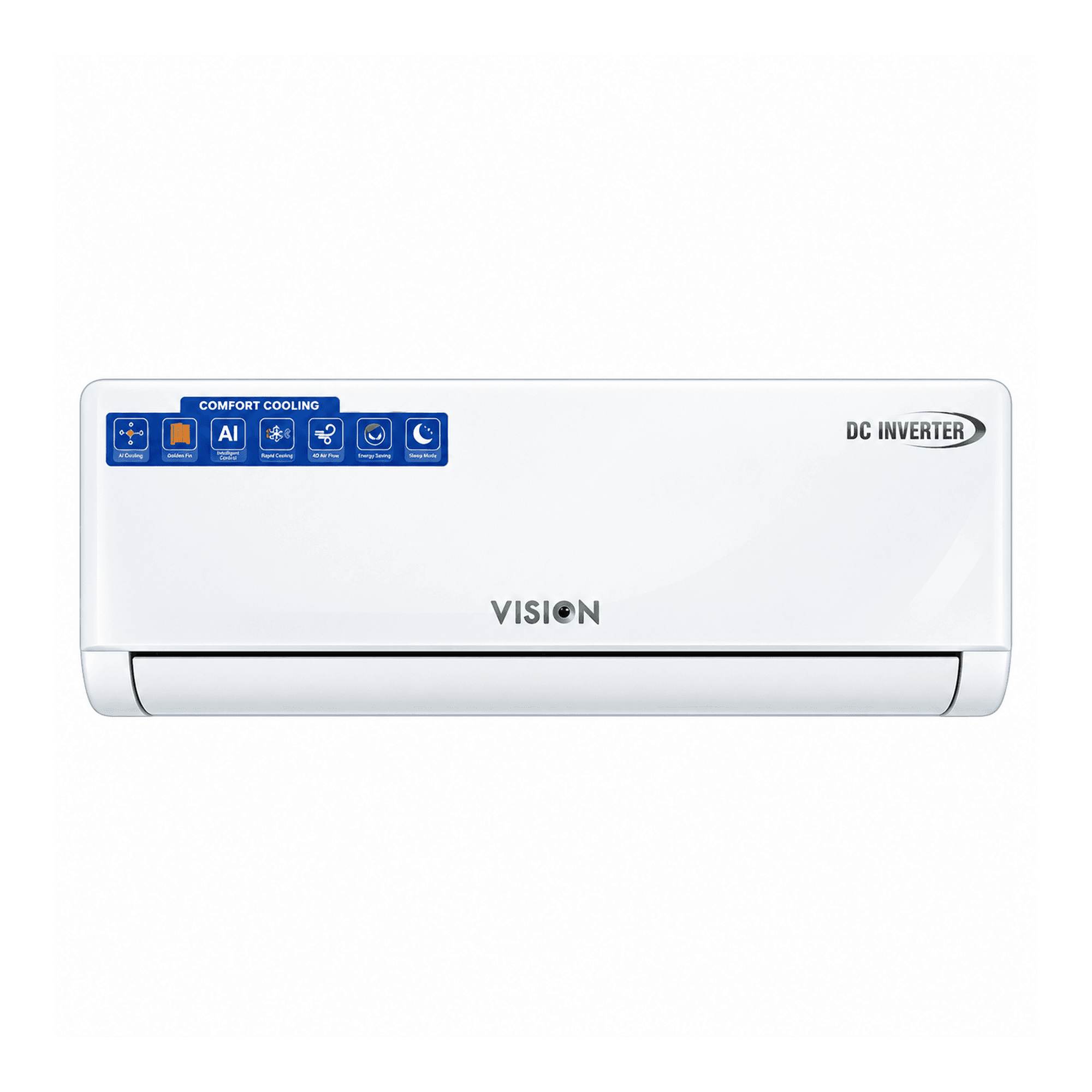 VISION 1.5 Ton Split Type Inverter Air Conditioner (VSN-18KINV-AromaCool-G) White