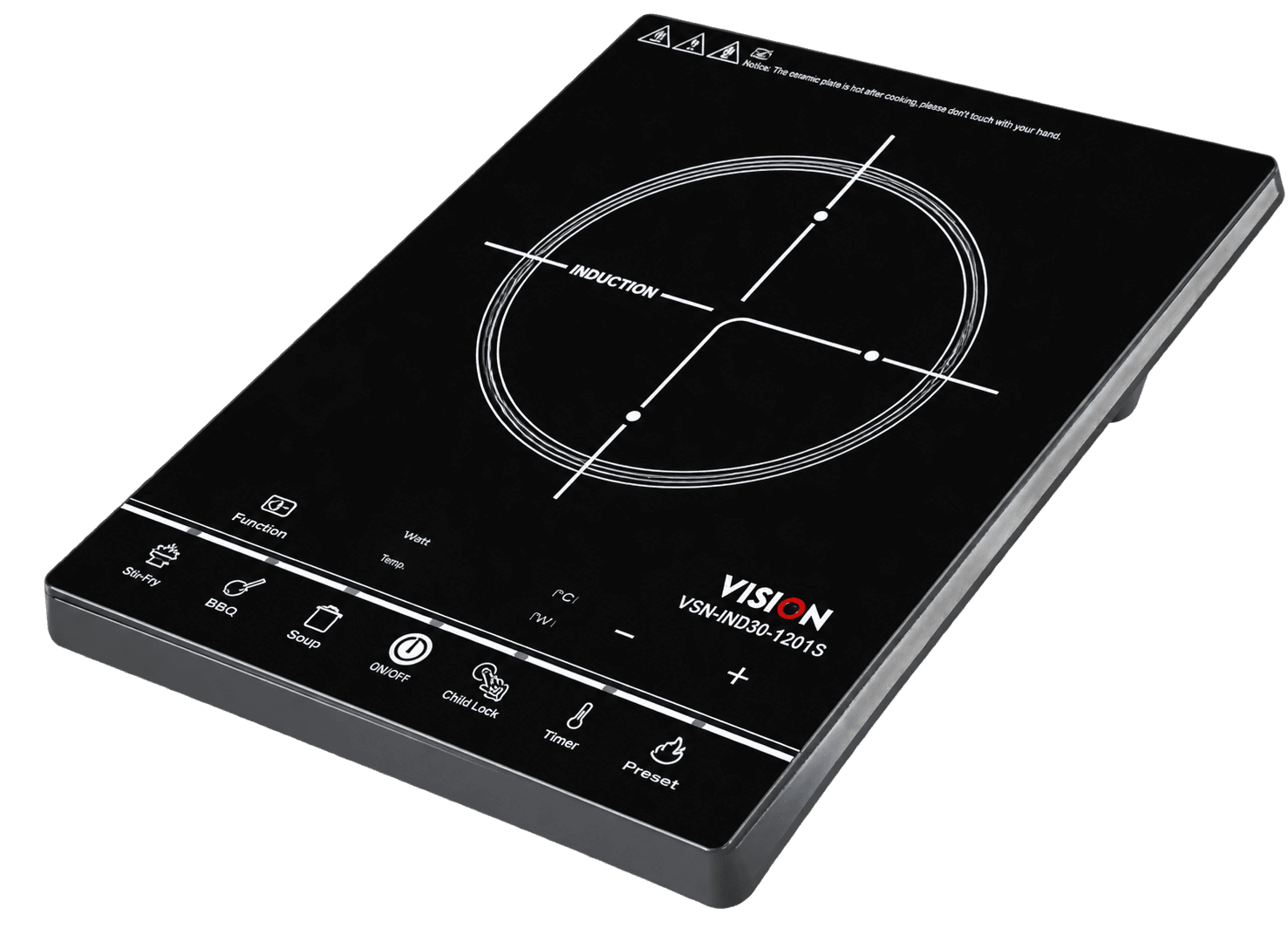 VISION 2000W Induction Cooker 2101-Eco image 1