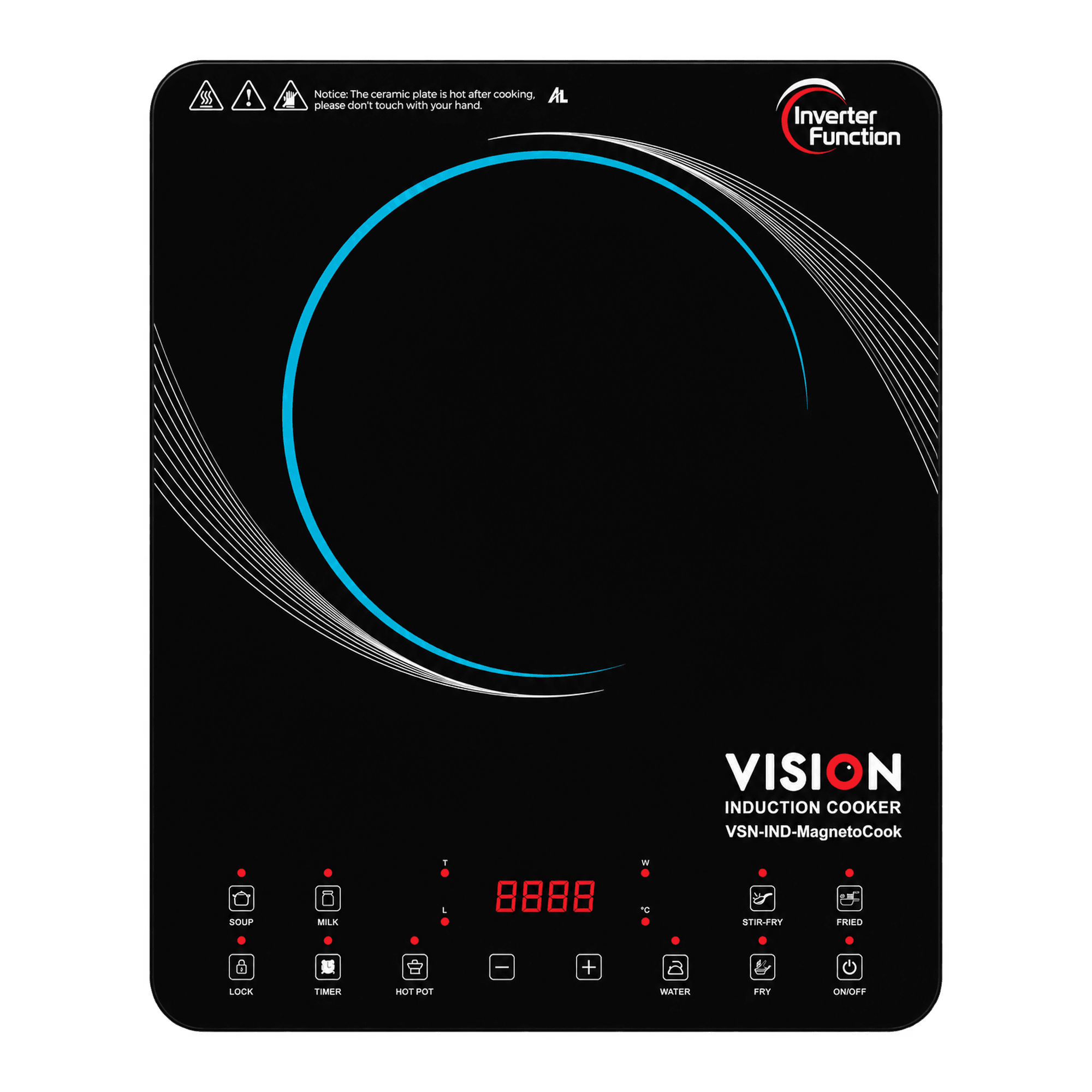 VISION 2000W Induction Cooker MagnetoCook