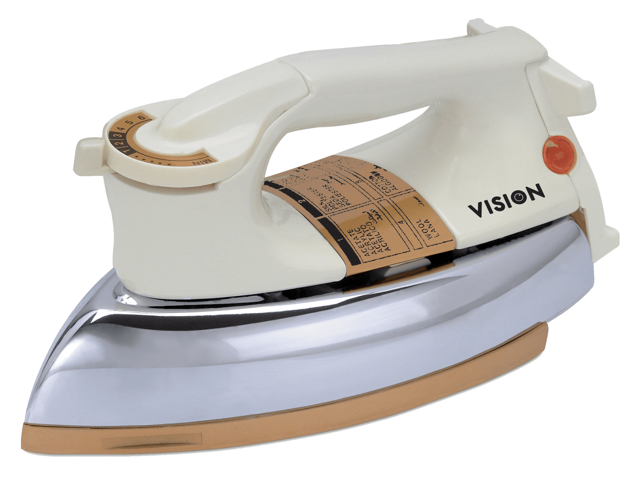 VISION 1000W Dry Iron VIS-DEI-012 image 1