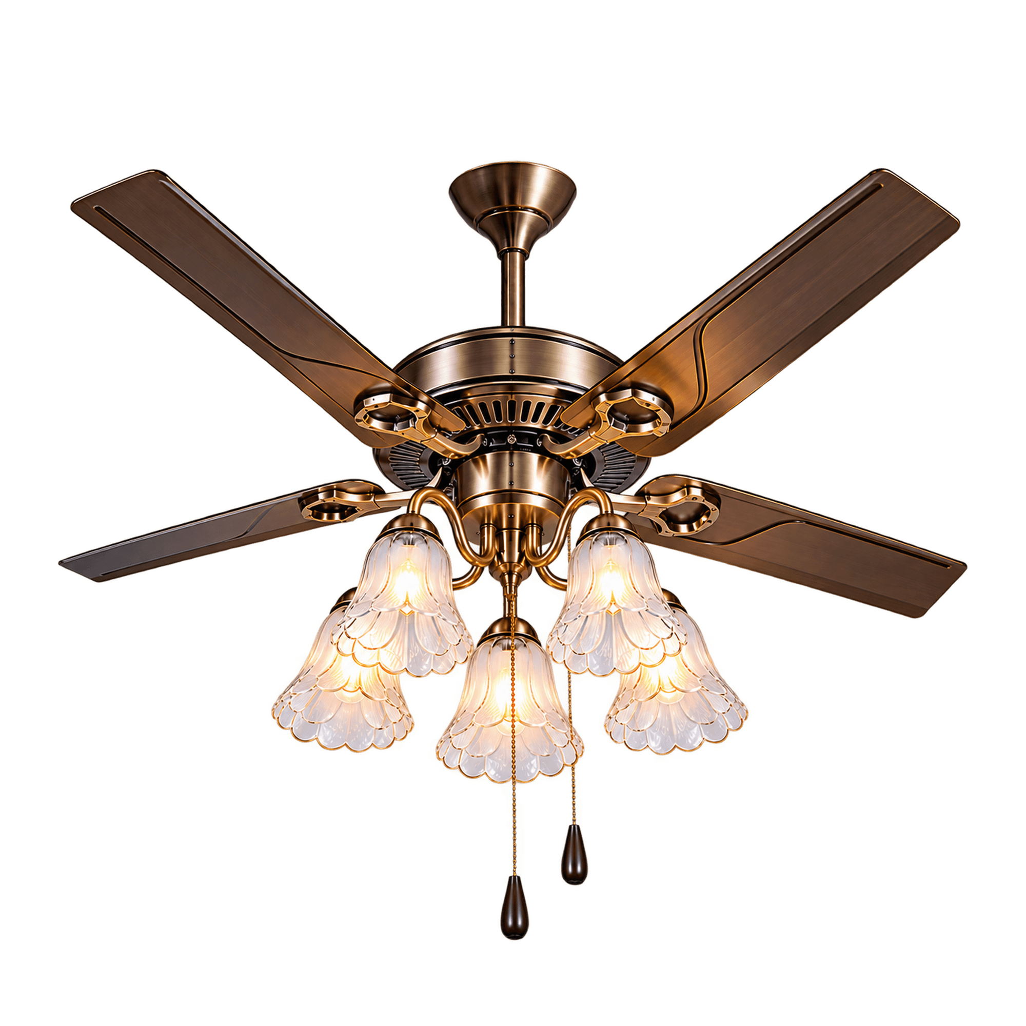 VISION 75 W Ceiling Fan Elegant 56" (Ivory) image 1