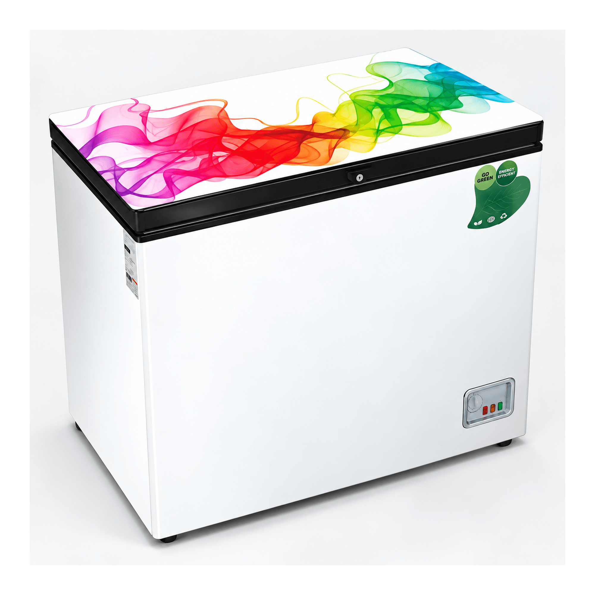 VISION GD Chest Freezer RE-112L White Discuss Line image 1