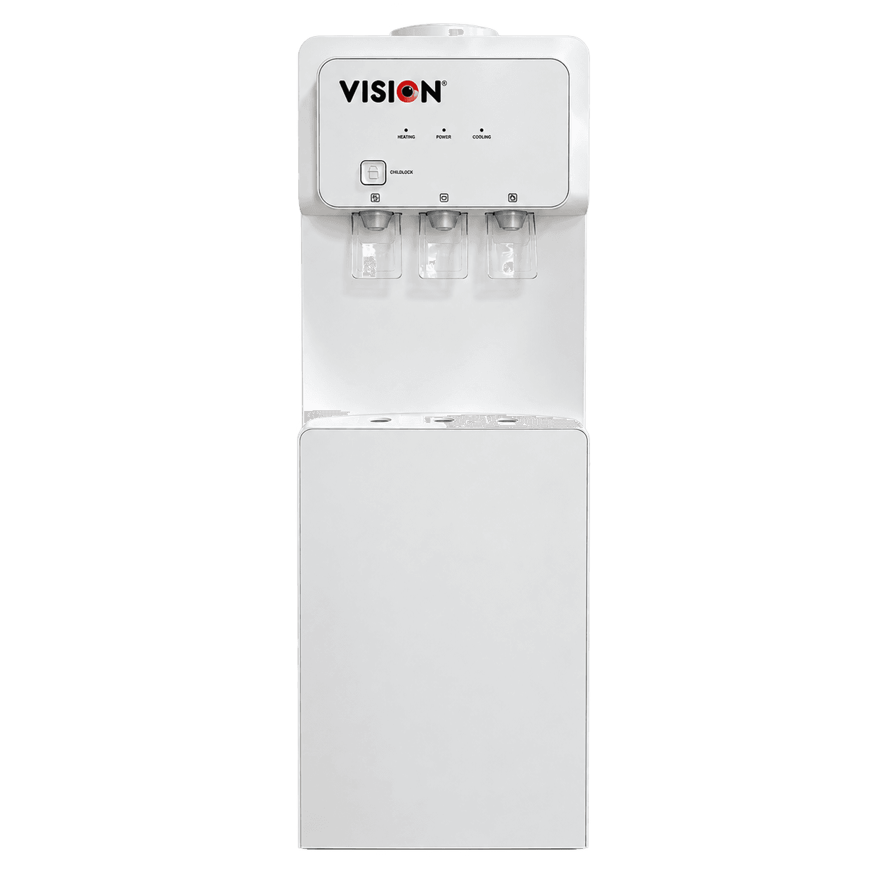 VISION Water Dispenser Hot and Cold-White