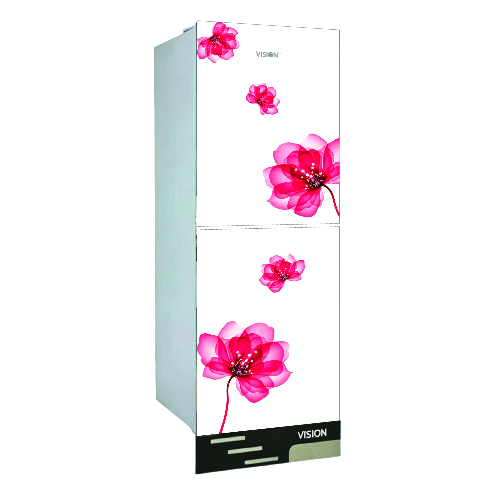 VISION Refrigerator VSN GD Refrigerator RE-180 Liter Mirror Jaba FL-TM image 1