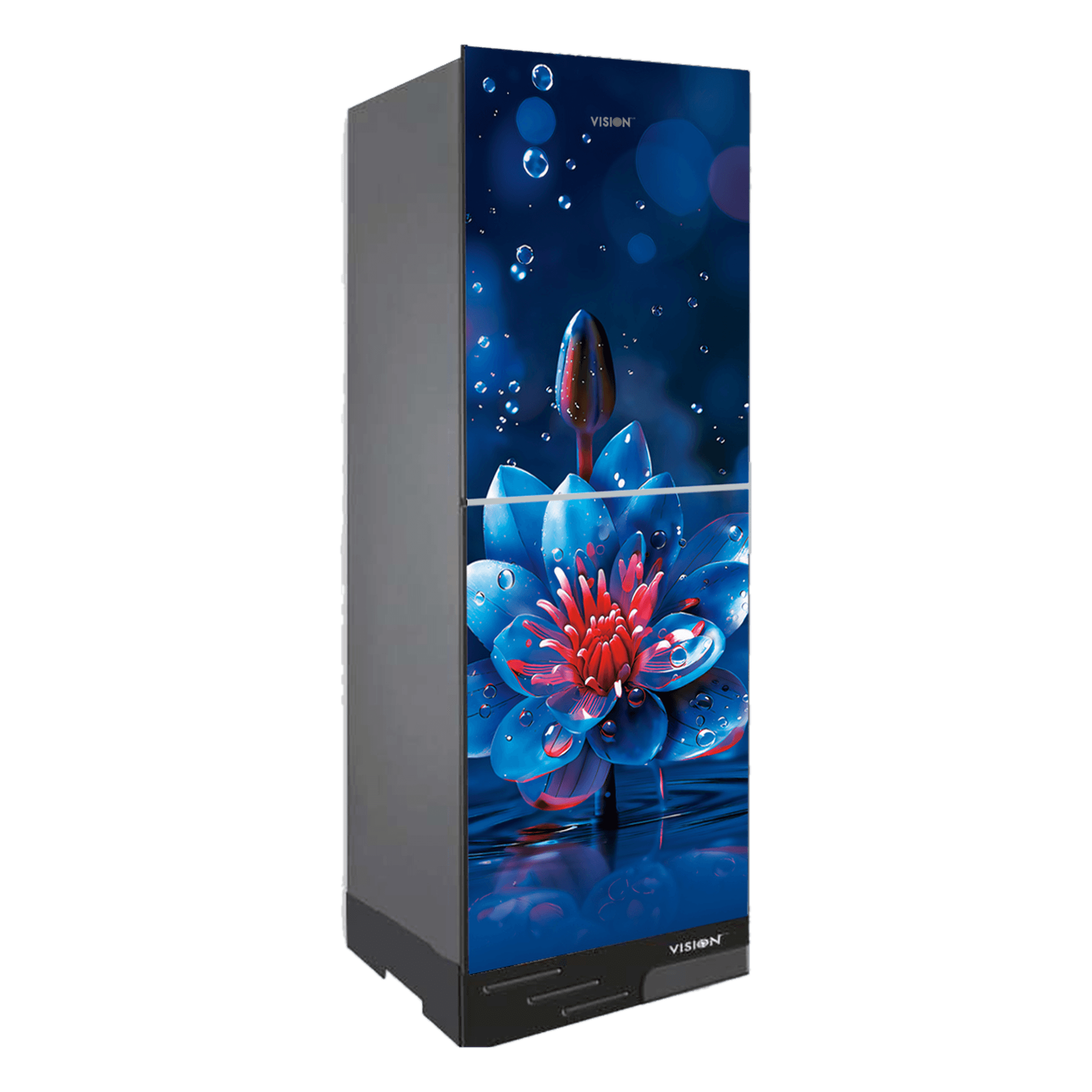 VISION Refrigerator VSN GD Refrigerator RE-217 Liter Water DB Dig Lotus-TM image 1