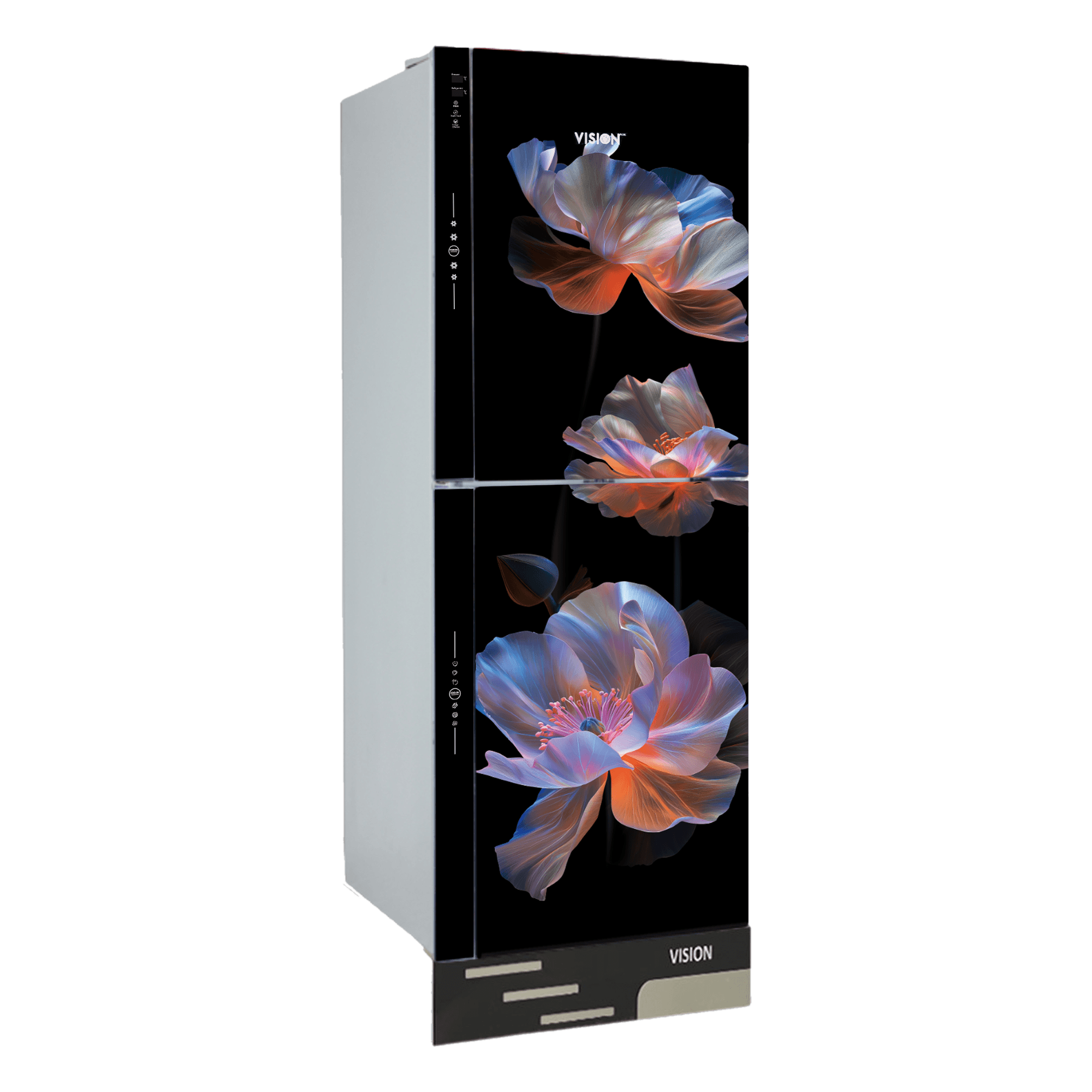 VISION Refrigerator VSN GD Refrigerator RE-356 Liter Dreamy Pappy FL image 1