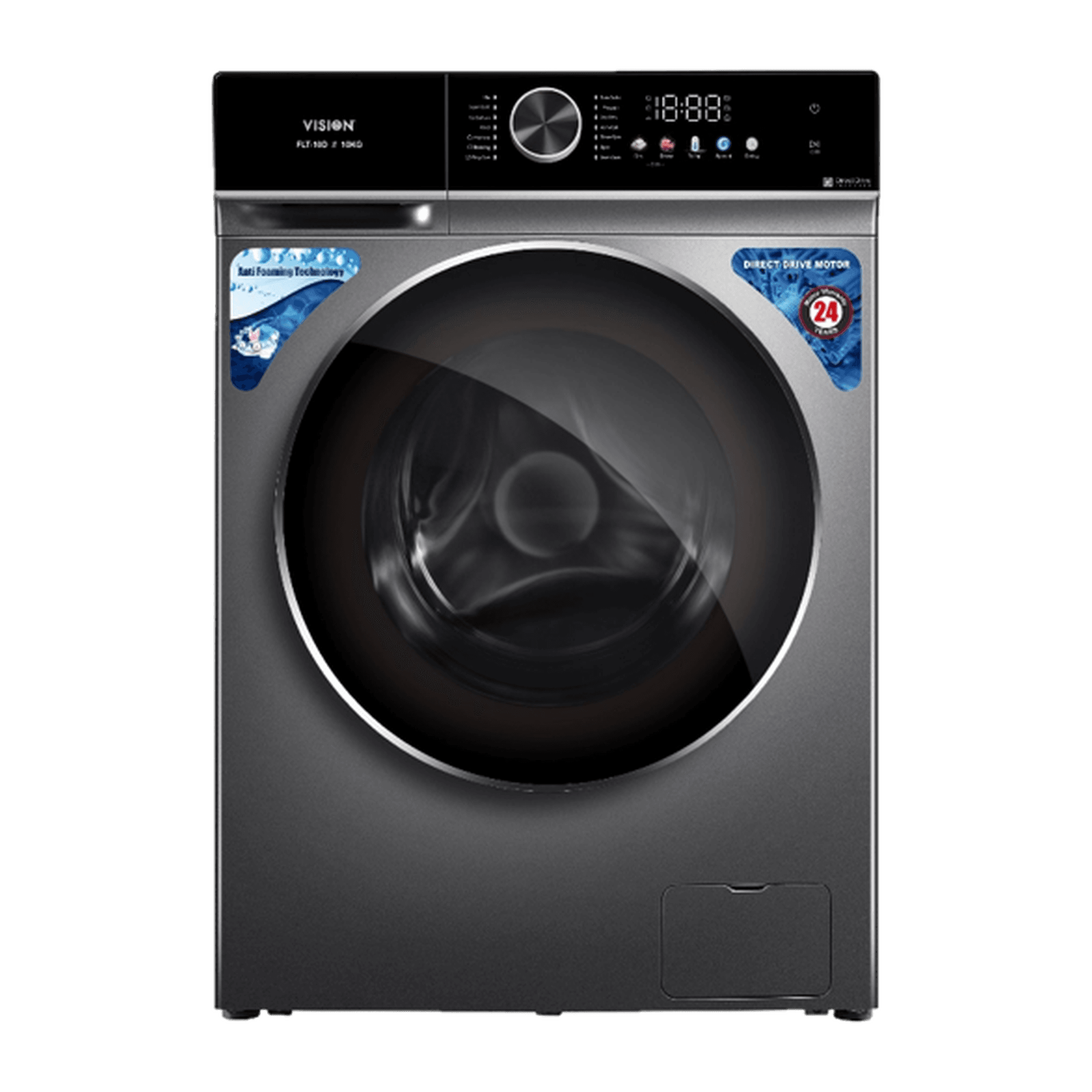 VISION Front Load Washing Machine & Dryer Combo 10kg, FLT10D image 1