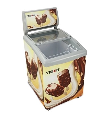 vision ice cream fridge