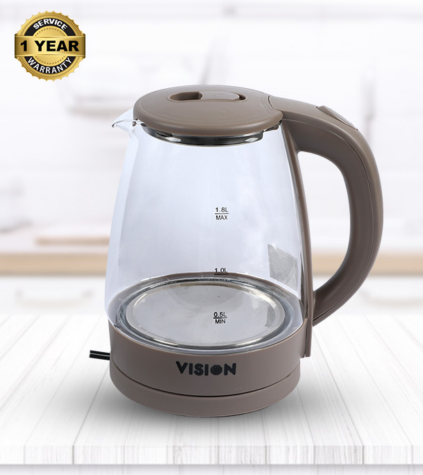 Home Appliance Electric Kettle Vision Electric Kettle 1.8 Liter