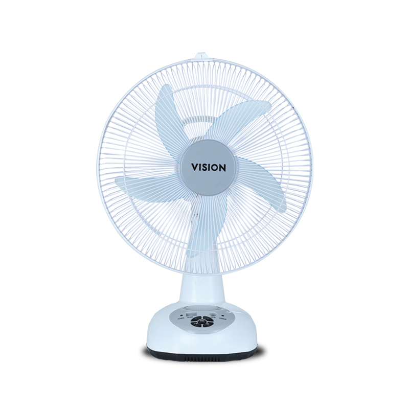 Fan Table Fan Vision Rechargeable Table Fan 14 White With Usb Charger