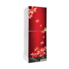 VISION GLASS DOOR REFRIGERATOR RE -222L  LILY FLOWER- MAROON TOP MOUNT