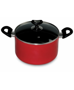 VSN NS GLAMOUR CASSEROLE WITH LID (RED) - 24 CM