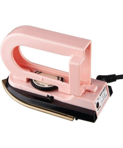VISION TRAVEL ELECTRONIC IRON WITH ALUMINIUM SOLE PLATE VIS-TEI-006 PINK