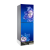 VISION GLASS DOOR REFRIGERATOR RE-216L DIGITAL BLUE LOTUS FLOWER BOTTOM MOUNT