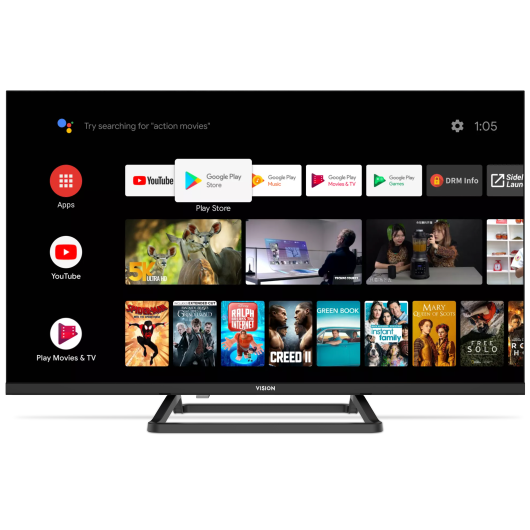 VISION 32" LED TV E30S ANDROID SMART INFINITY