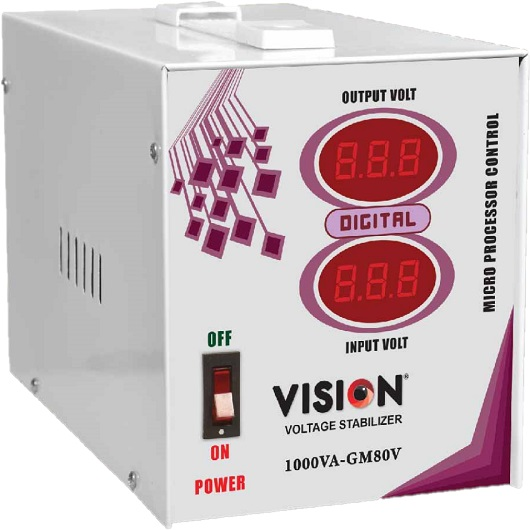 VISION VOLTAGE STABILIZER 1000VA-GM80V