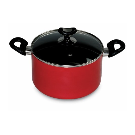 VSN NS GLAMOUR CASSEROLE WITH LID (RED) - 26 CM