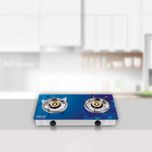 VISION NG DOUBLE GLASS GAS STOVE SKY 3D